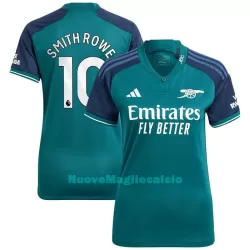 Maglia Arsenal Smith Rowe 10 Donna 3rd 2023/24 Maglia Arsenal Smith Rowe 10 Donna 3rd 2023/24
