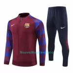 Barcellona Tute da giacca da allenamento Uomo 1/4-Zip 2023/24 Rossa