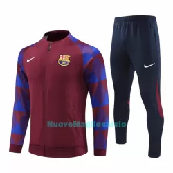 Barcellona Tute da giacca da allenamento Uomo 1/4-Zip 2023/24 Rossa Barcellona Tute da giacca da allenamento Uomo 1/4-Zip 2023/24 Rossa