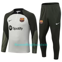 Barcellona Tute Felpe da Allenamento Uomo 1/4-Zip 2023/24 Grigio Barcellona Tute Felpe da Allenamento Uomo 1/4-Zip 2023/24 Grigio