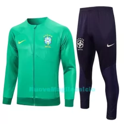 Brasile Tute da giacca da allenamento Uomo 2023/24 Verde Brasile Tute da giacca da allenamento Uomo 2023/24 Verde