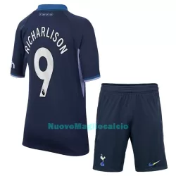 Completo calcio Tottenham Hotspur Richarlison 9 Bambino Secondo 2023/24 Completo calcio Tottenham Hotspur Richarlison 9 Bambino Secondo 2023/24