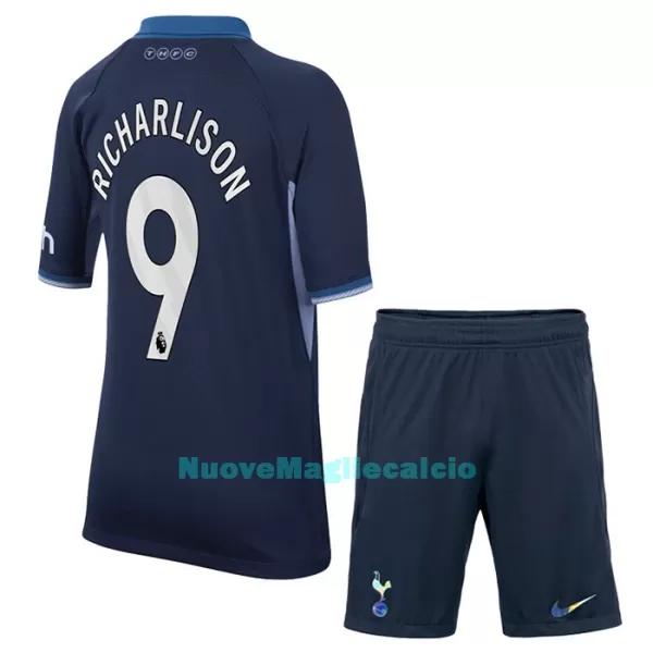 Completo calcio Tottenham Hotspur Richarlison 9 Bambino Secondo 2023/24
