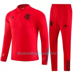 CR Flamengo Tute Felpe da Allenamento Uomo 1/4-Zip 2023/24 Rossa CR Flamengo Tute Felpe da Allenamento Uomo 1/4-Zip 2023/24 Rossa