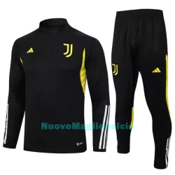 Juventus Tute Felpe da Allenamento Uomo 1/4-Zip 2023/24 Nera Juventus Tute Felpe da Allenamento Uomo 1/4-Zip 2023/24 Nera