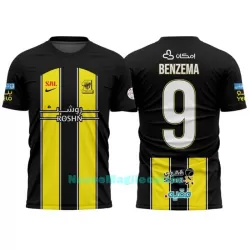 Maglia Al Ittihad Benzema 9 Uomo Primo 2023/24 Maglia Al Ittihad Benzema 9 Uomo Primo 2023/24