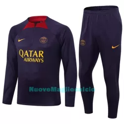Paris Saint-Germain Tute Felpe da Allenamento Uomo 1/4-Zip 2023/24 Viola Paris Saint-Germain Tute Felpe da Allenamento Uomo 1/4-Zip 2023/24 Viola