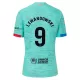Completo calcio Barcellona Lewandowski 9 Bambino 3rd 2023/24