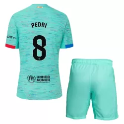 Completo calcio Barcellona Pedri 8 Bambino 3rd 2023/24 Completo calcio Barcellona Pedri 8 Bambino 3rd 2023/24