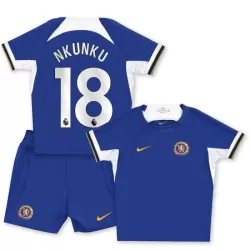Completo calcio Chelsea Nkunku 18 Bambino Primo 2023/24 Completo calcio Chelsea Nkunku 18 Bambino Primo 2023/24