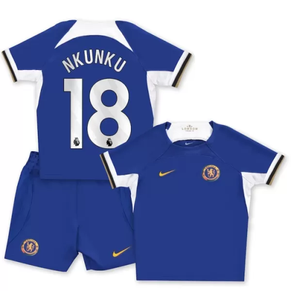 Completo calcio Chelsea Nkunku 18 Bambino Primo 2023/24