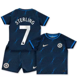Completo calcio Chelsea Sterling 7 Bambino Secondo 2023/24 Completo calcio Chelsea Sterling 7 Bambino Secondo 2023/24