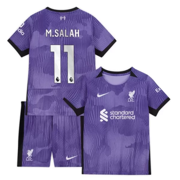 Completo calcio Liverpool M.Salah 11 Bambino 3rd 2023/24