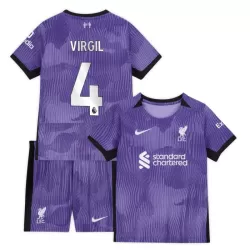 Completo calcio Liverpool Virgil 4 Bambino 3rd 2023/24 Completo calcio Liverpool Virgil 4 Bambino 3rd 2023/24