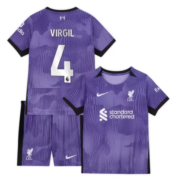 Completo calcio Liverpool Virgil 4 Bambino 3rd 2023/24