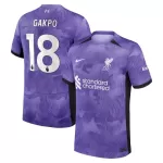 Maglia Liverpool Gakpo 18 Uomo 3rd 2023/24