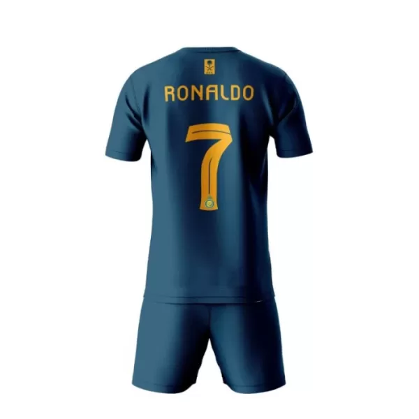 Completo calcio AL NASSR Ronaldo 7 Bambino Secondo 2023/24