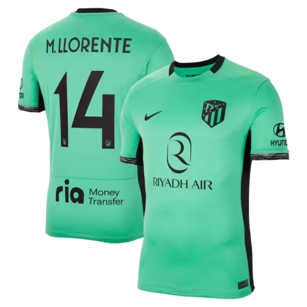 Maglia Atlético Madrid M. Llorente 14 Uomo 3rd 2023/24