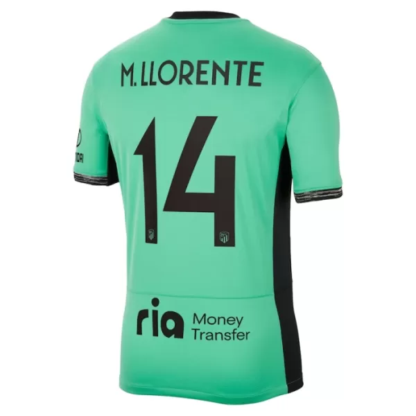 Maglia Atlético Madrid M. Llorente 14 Uomo 3rd 2023/24