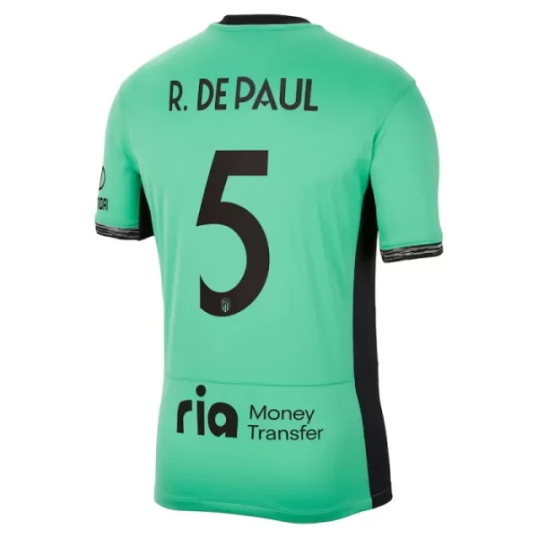 Maglia Atlético Madrid R. De Paul 5 Uomo 3rd 2023/24