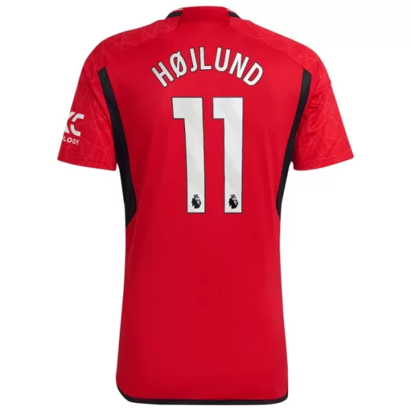 Maglia Manchester United Højlund 11 Uomo Primo 2023/24