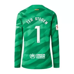 Maglia Portiere Barcellona Ter Stegen 1 Uomo Primo 2023/24 Maniche Lunghe Maglia Portiere Barcellona Ter Stegen 1 Uomo Primo 2023/24 Maniche Lunghe