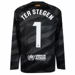 Maglia Portiere Barcellona Ter Stegen 1 Uomo Secondo 2023/24 Maniche Lunghe