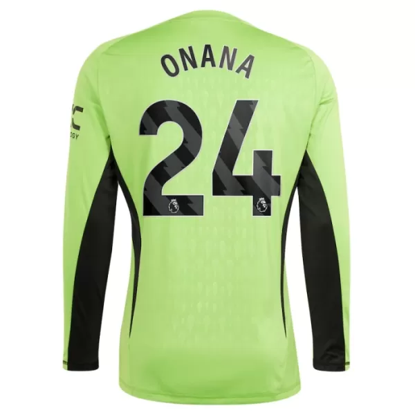 Maglia Portiere Manchester United Onana 24 Uomo Primo 2023/24 Maniche Lunghe