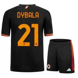 Completo calcio AS Roma Dybala 21 Bambino 3rd 2023/24 Completo calcio AS Roma Dybala 21 Bambino 3rd 2023/24