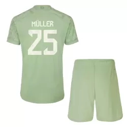 Completo calcio FC Bayern Monaco Müller 25 Bambino 3rd 2023/24 Completo calcio FC Bayern Monaco Müller 25 Bambino 3rd 2023/24