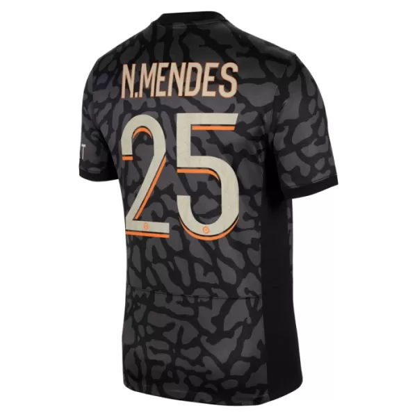 Maglia Paris Saint-Germain N.Mendes 25 Uomo 3rd 2023/24