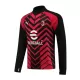 AC Milan Felpe da Allenamento Uomo 1/4-Zip 2023/24 Rossa Nera