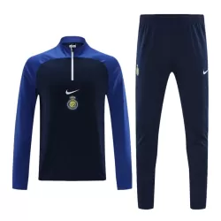 Al Nassr Felpe da Allenamento Uomo 1/4-Zip 2023/24 Blu Nera Al Nassr Felpe da Allenamento Uomo 1/4-Zip 2023/24 Blu Nera