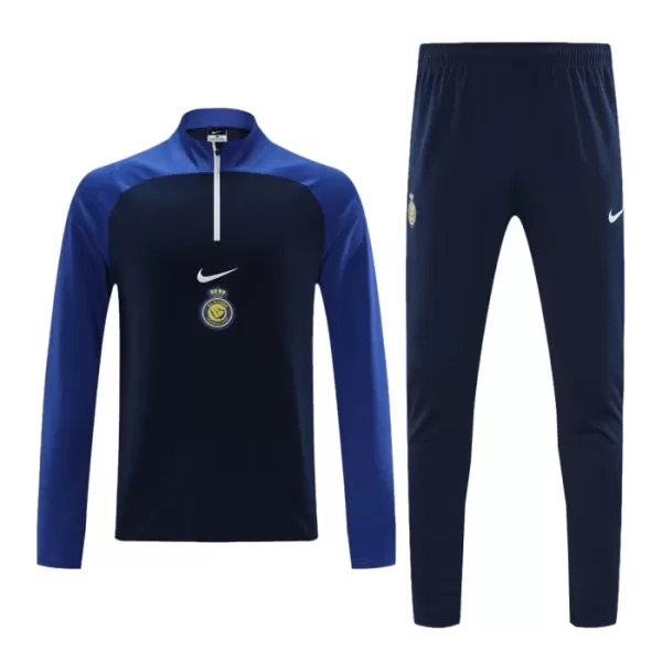 Al Nassr Felpe da Allenamento Uomo 1/4-Zip 2023/24 Blu Nera