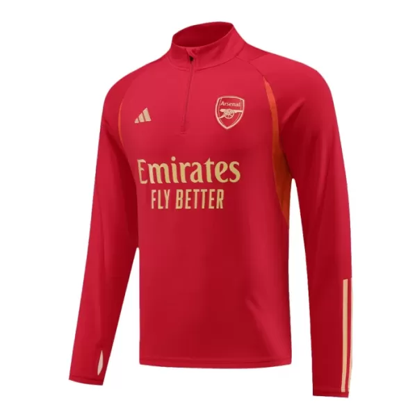 Arsenal Felpe da Allenamento Uomo 1/4-Zip 2023/24 Rossa