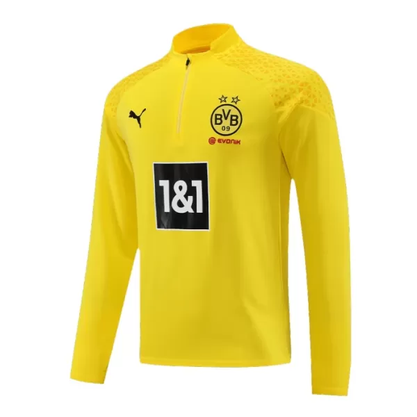 Borussia Dortmund Felpe da Allenamento Uomo 1/4-Zip 2023/24 Gialla