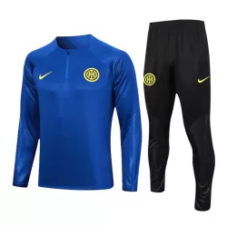 Inter Milan Felpe da Allenamento Uomo 1/4-Zip 2023/24 Blu Inter Milan Felpe da Allenamento Uomo 1/4-Zip 2023/24 Blu