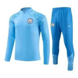 Manchester City Felpe da Allenamento Uomo 1/4-Zip 2023/24 Blu Manchester City Felpe da Allenamento Uomo 1/4-Zip 2023/24 Blu