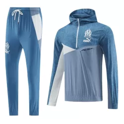 Marsiglia Hoodie Felpe da Allenamento Uomo 1/4-Zip 2023/24 Blu Marsiglia Hoodie Felpe da Allenamento Uomo 1/4-Zip 2023/24 Blu