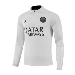 Paris Saint-Germain Felpe da Allenamento Uomo 1/4-Zip 2023/24 Grigio