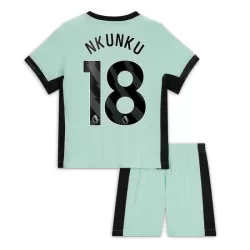 Completo calcio Chelsea Nkunku 18 Bambino 3rd 2023/24 Completo calcio Chelsea Nkunku 18 Bambino 3rd 2023/24