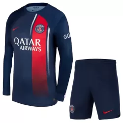 Completo calcio Paris Saint-Germain Bambino Primo 2023/24 Maniche Lunghe Completo calcio Paris Saint-Germain Bambino Primo 2023/24 Maniche Lunghe