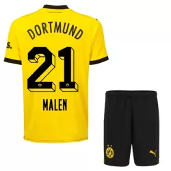 Completo calcio Borussia Dortmund Malen 21 Bambino Primo 2023/24 Completo calcio Borussia Dortmund Malen 21 Bambino Primo 2023/24