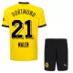 Completo calcio Borussia Dortmund Malen 21 Bambino Primo 2023/24