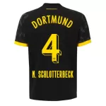 Maglia Borussia Dortmund N. Schlotterbeck 4 Uomo Secondo 2023/24