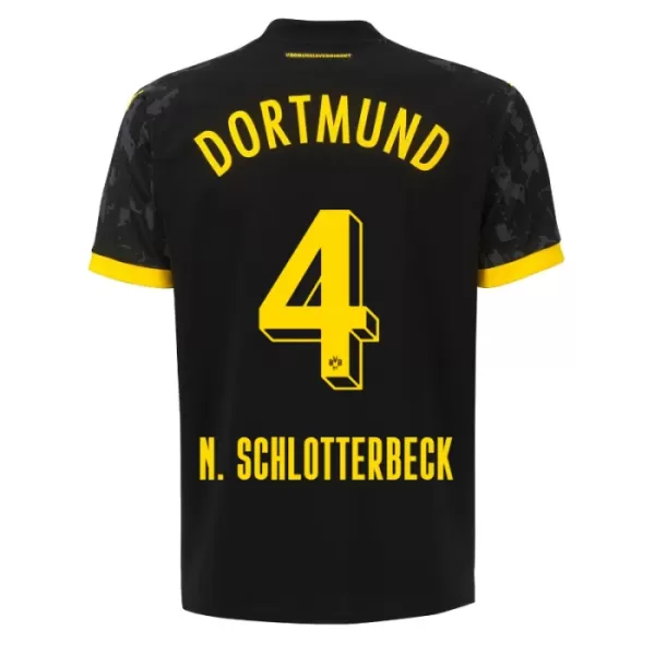 Maglia Borussia Dortmund N. Schlotterbeck 4 Uomo Secondo 2023/24