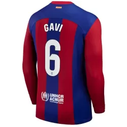 Maglia Barcellona Gavi 6 Uomo Primo 2023/24 Maniche Lunghe Maglia Barcellona Gavi 6 Uomo Primo 2023/24 Maniche Lunghe