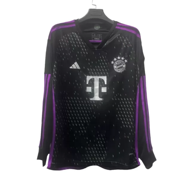 Maglia FC Bayern Monaco Uomo Secondo 2023/24 Maniche Lunghe