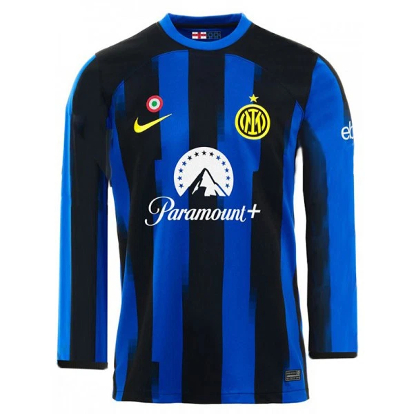 Maglia Inter Milan Uomo Primo 2023/24 Maniche Lunghe