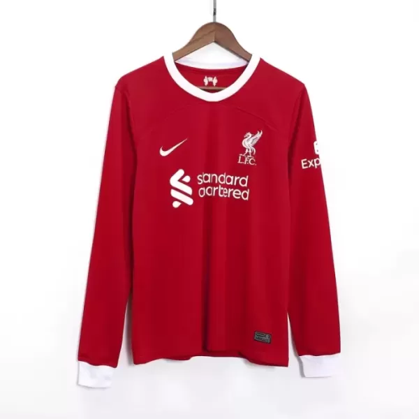 Maglia Liverpool Uomo Primo 2023/24 Maniche Lunghe